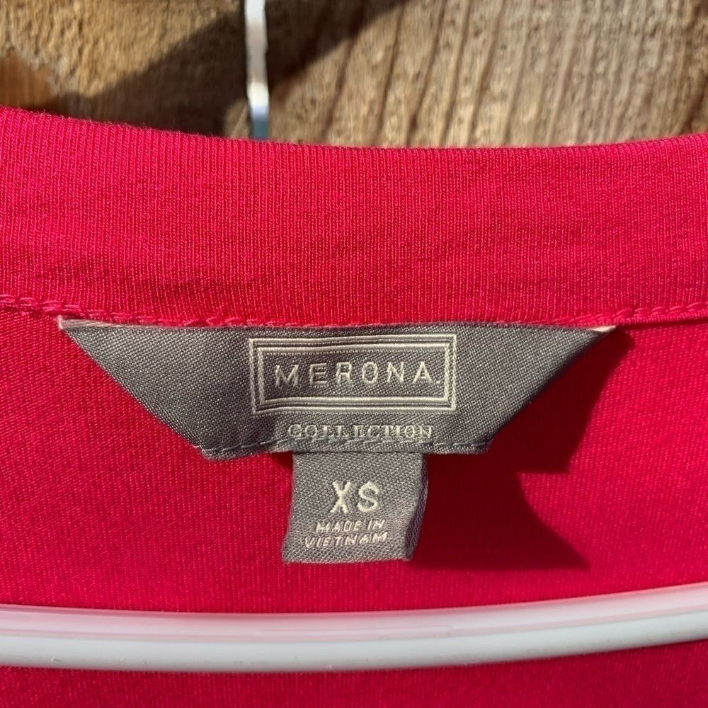 Merona sleeveless crisscross dress side slit xs - Picture 4 of 8